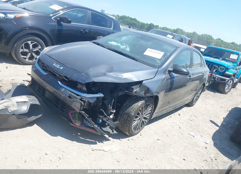 2022 KIA FORTE GT LINE VIN: 3KPF54AD7NE481643