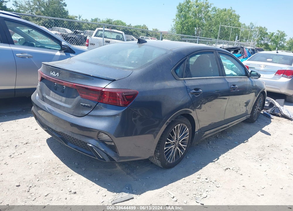 2022 KIA FORTE GT LINE VIN: 3KPF54AD7NE481643