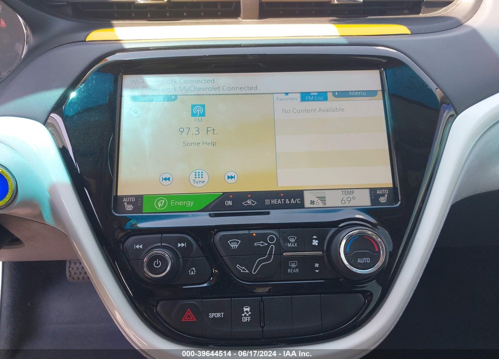 2017 CHEVROLET BOLT EV LT VIN: 1G1FW6S00H4170168