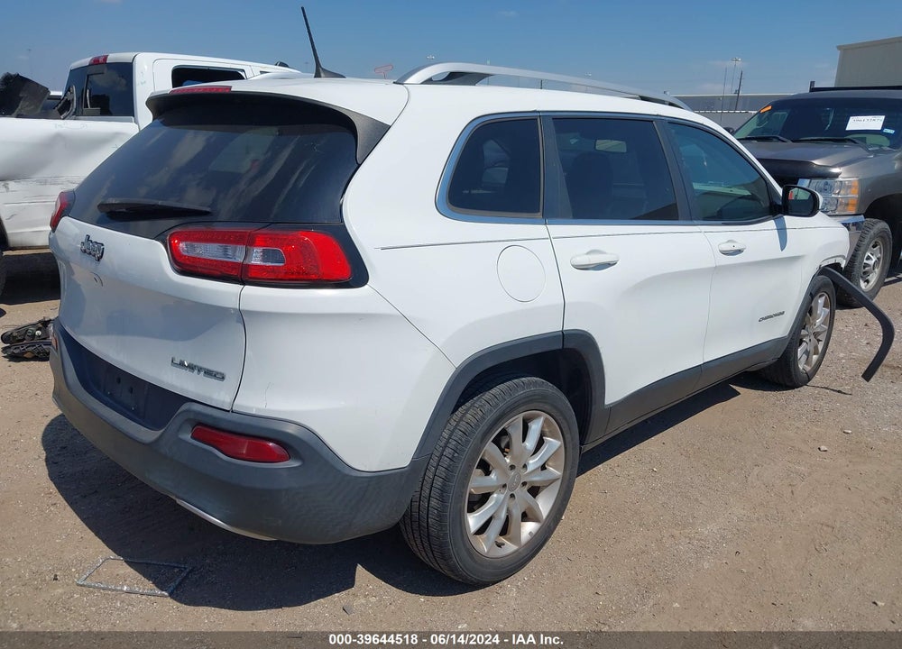 2017 JEEP CHEROKEE LIMITED FWD VIN: 1C4PJLDB3HW525992