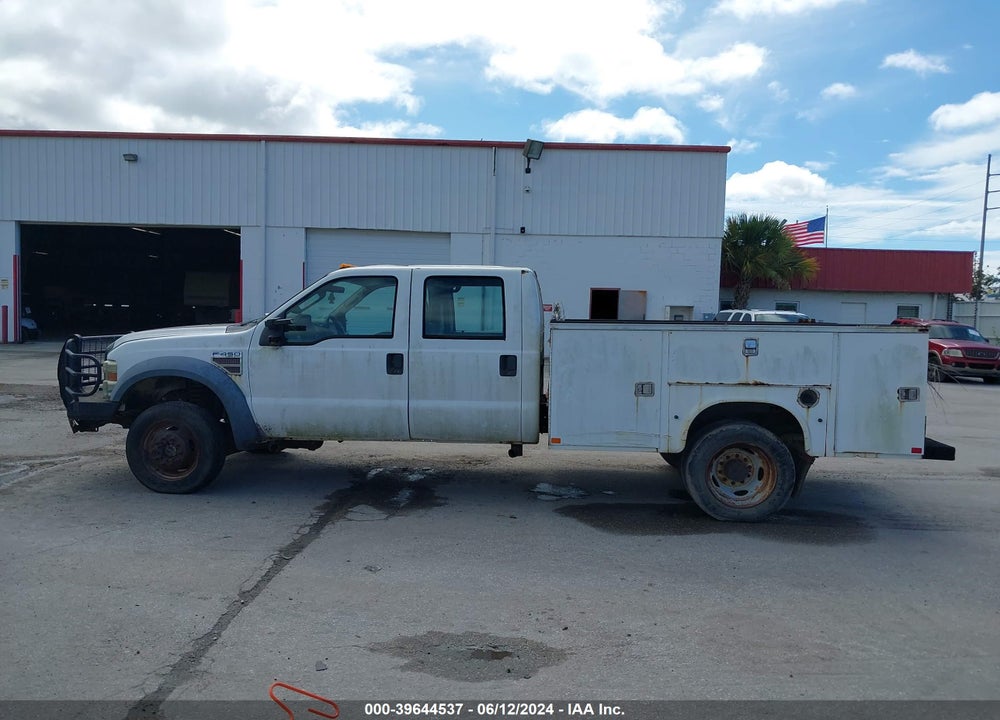 2008 FORD F-450 CHASSIS LARIAT/XL/XLT VIN: 1FDXW47R58EE54926