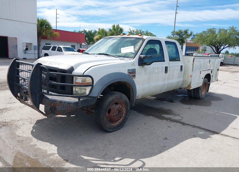 2008 FORD F-450 CHASSIS LARIAT/XL/XLT VIN: 1FDXW47R58EE54926