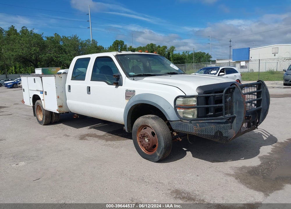 2008 FORD F-450 CHASSIS LARIAT/XL/XLT VIN: 1FDXW47R58EE54926
