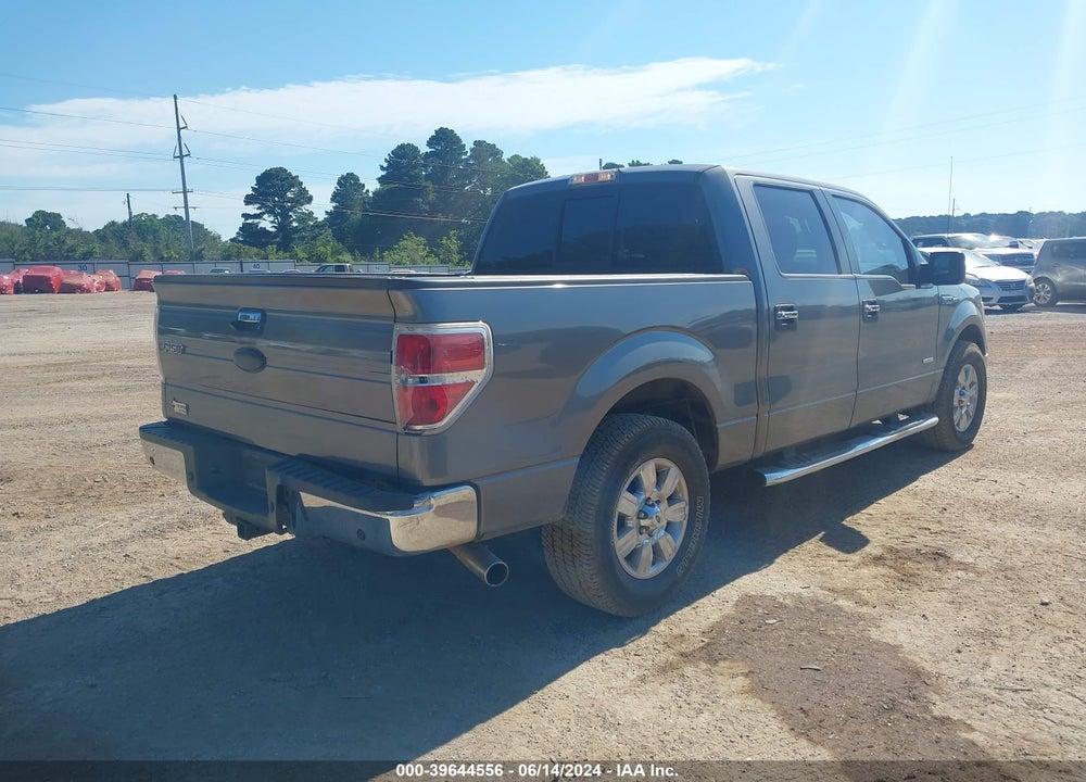 2012 FORD F-150 XLT VIN: 1FTFW1CT2CFB54442