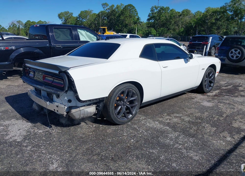 2019 DODGE CHALLENGER SXT VIN: 2C3CDZAG4KH739585