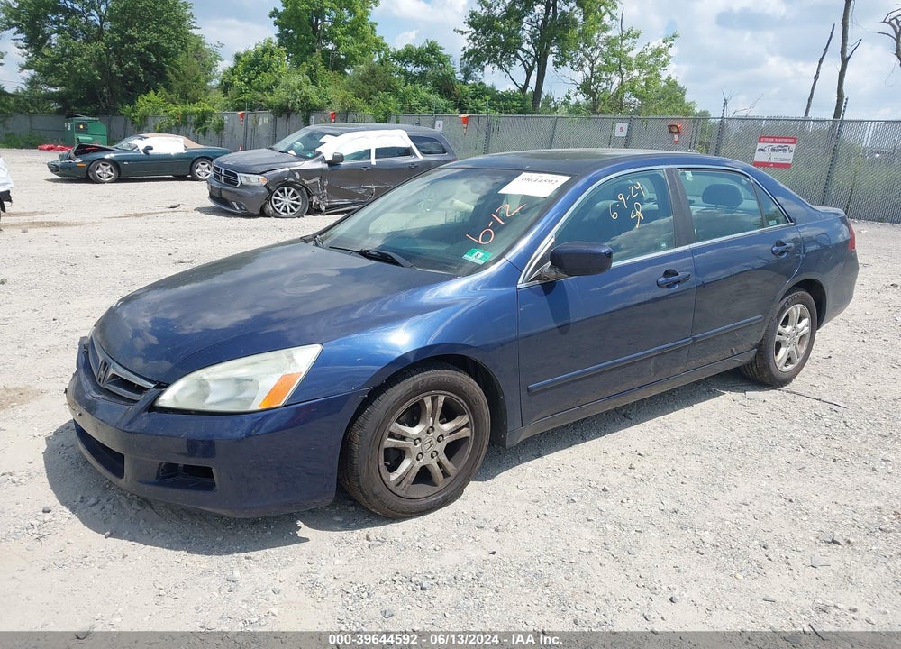 2007 HONDA ACCORD 2.4 SE VIN: 1HGCM56387A084543