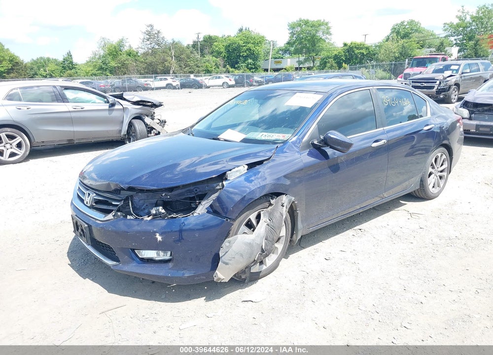 2013 HONDA ACCORD SPORT VIN: 1HGCR2F56DA050839