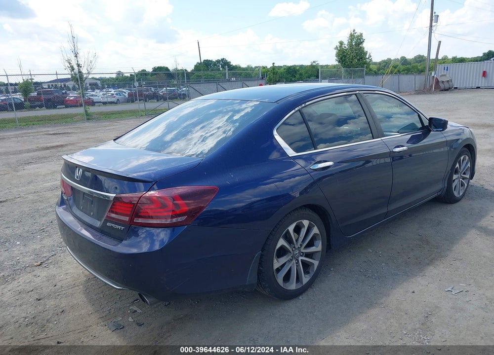 2013 HONDA ACCORD SPORT VIN: 1HGCR2F56DA050839