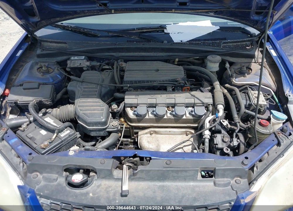 2004 HONDA CIVIC EX VIN: 1HGEM22974L056444
