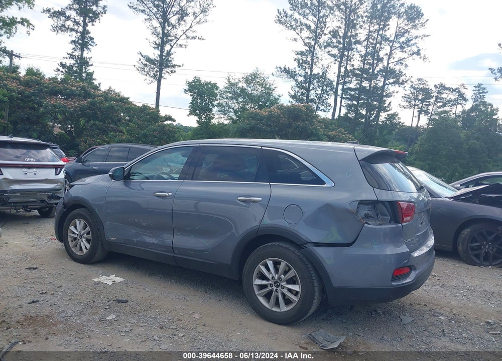 2020 KIA SORENTO 3.3L LX VIN: 5XYPGDA55LG614391