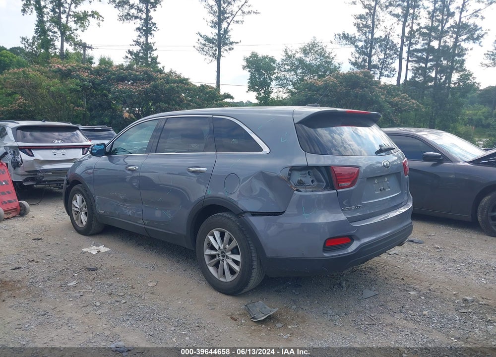 2020 KIA SORENTO 3.3L LX VIN: 5XYPGDA55LG614391