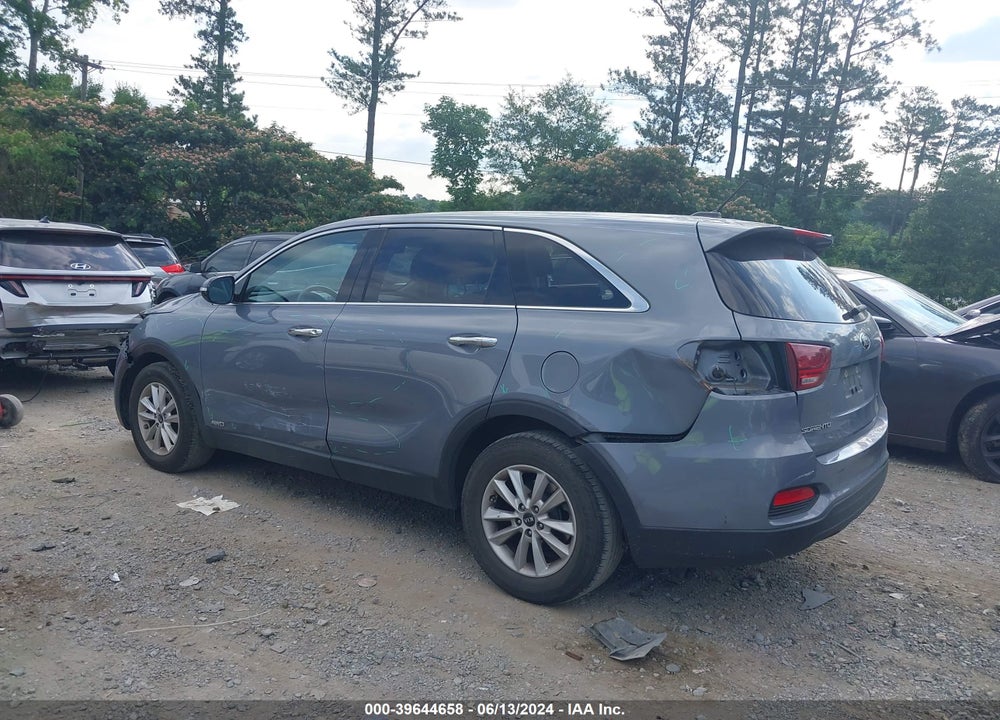 2020 KIA SORENTO 3.3L LX VIN: 5XYPGDA55LG614391