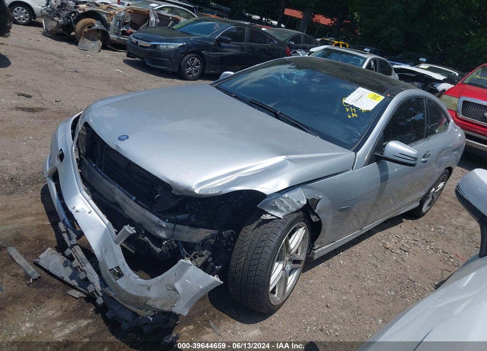 2012 MERCEDES-BENZ C 250 VIN: WDDGJ4HB2CF920714
