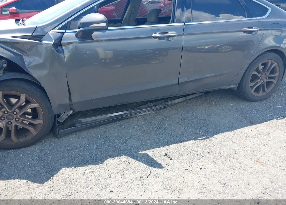 2019 FORD FUSION SEL VIN: 3FA6P0CD5KR219596