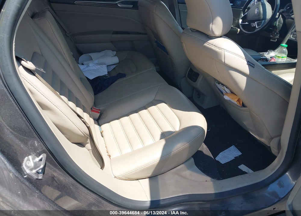 2019 FORD FUSION SEL VIN: 3FA6P0CD5KR219596