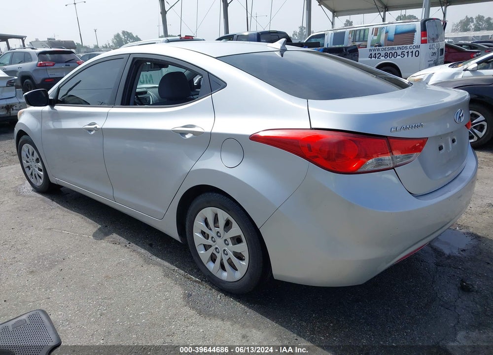 2012 HYUNDAI ELANTRA GLS (ULSAN PLANT) VIN: KMHDH4AE1CU360589