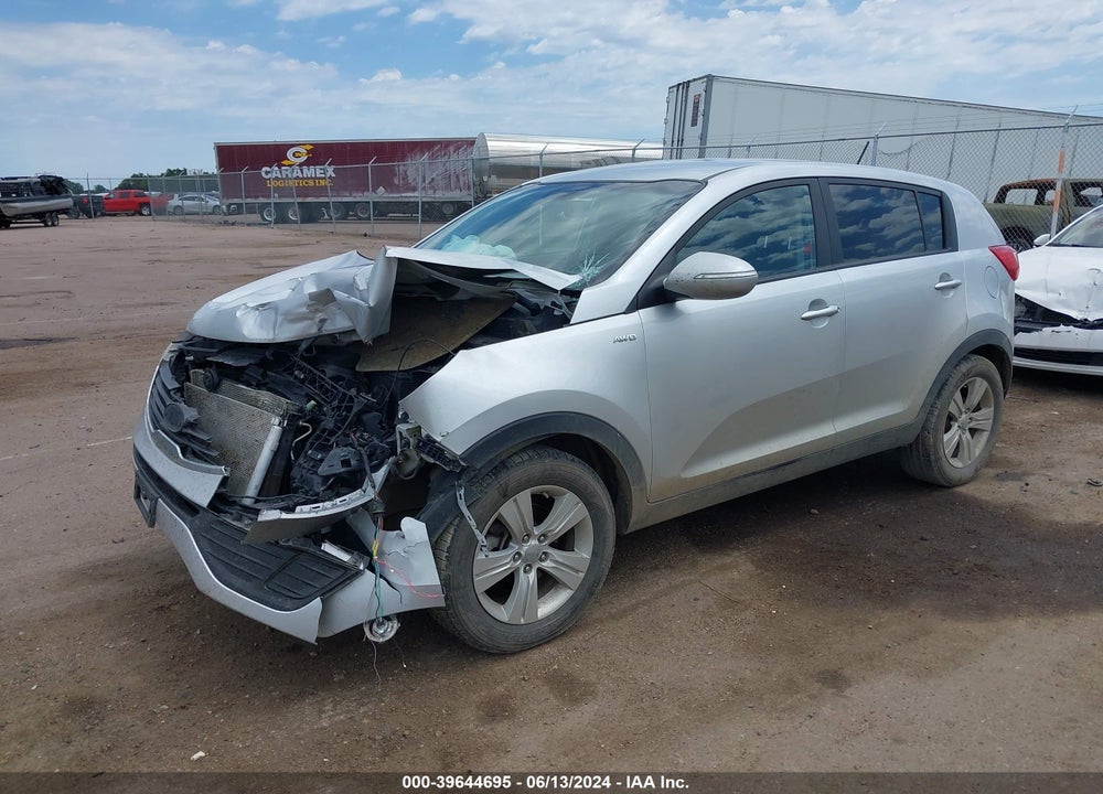 2013 KIA SPORTAGE LX VIN: KNDPBCA27D7380963