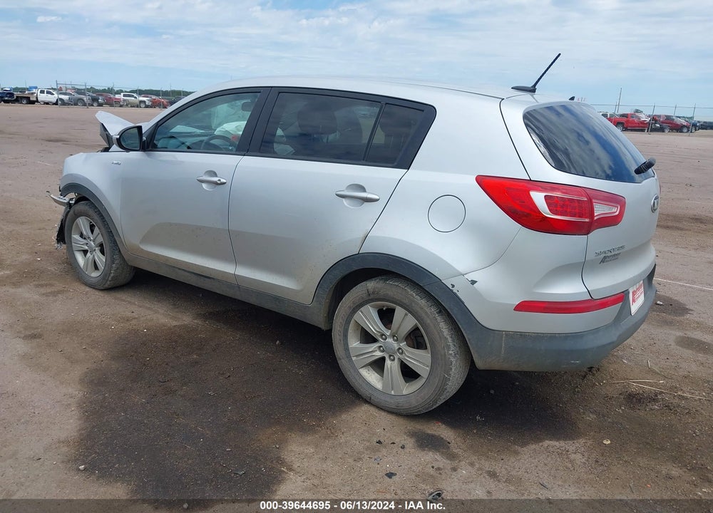 2013 KIA SPORTAGE LX VIN: KNDPBCA27D7380963