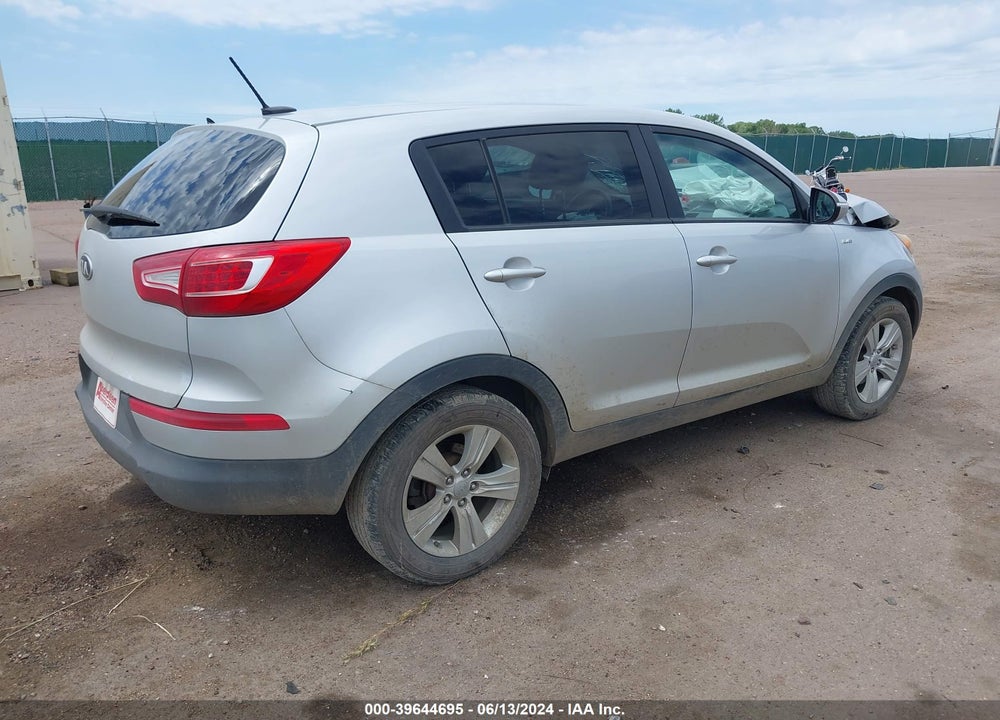2013 KIA SPORTAGE LX VIN: KNDPBCA27D7380963