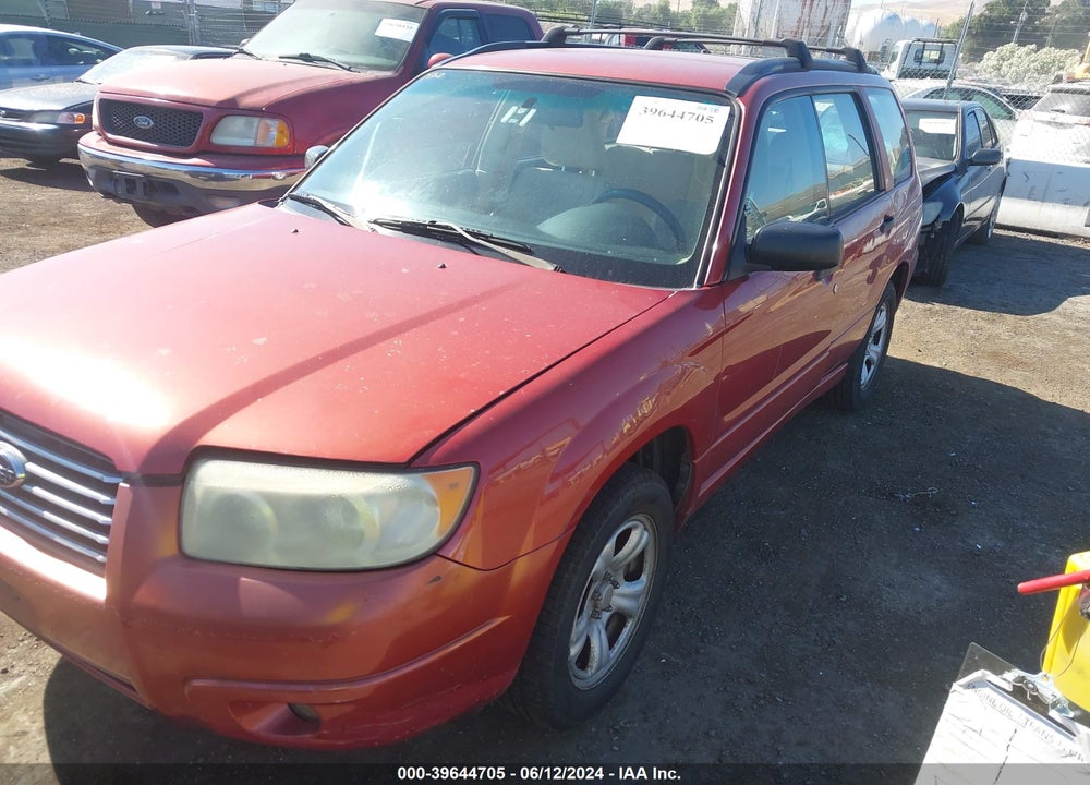 2006 SUBARU FORESTER 2.5X VIN: JF1SG63666G749978