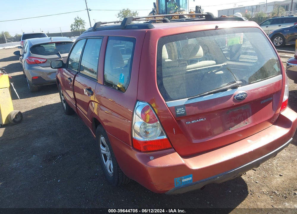 2006 SUBARU FORESTER 2.5X VIN: JF1SG63666G749978