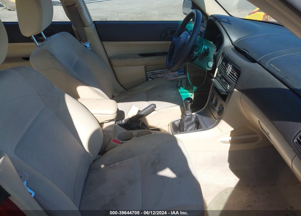 2006 SUBARU FORESTER 2.5X VIN: JF1SG63666G749978