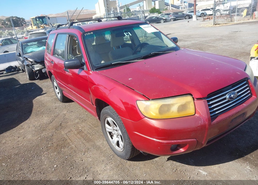 2006 SUBARU FORESTER 2.5X VIN: JF1SG63666G749978