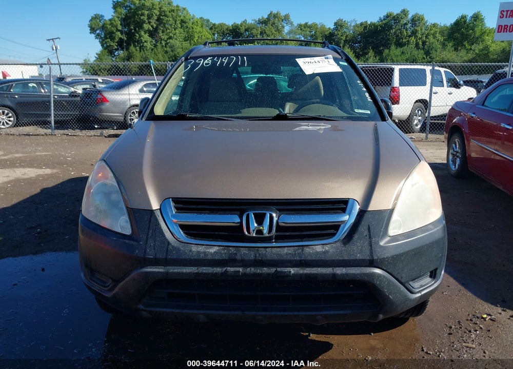 2004 HONDA CR-V EX VIN: SHSRD78834U204953