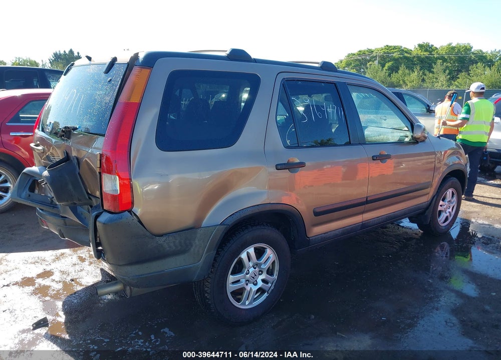2004 HONDA CR-V EX VIN: SHSRD78834U204953