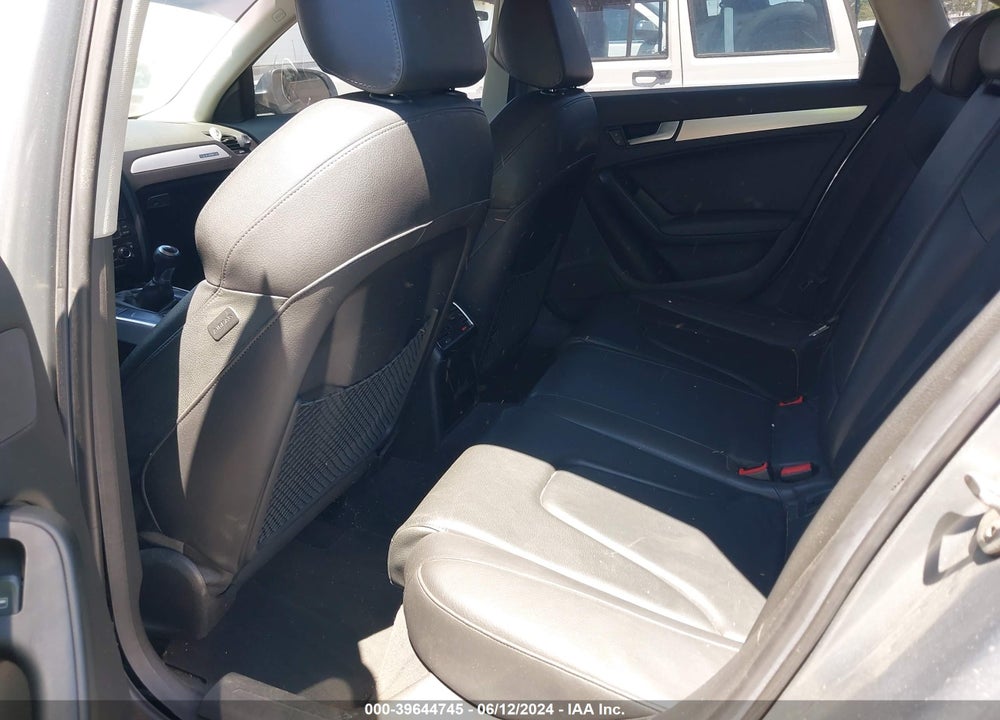 2010 AUDI A4 2.0T PREMIUM VIN: WAUHFAFL6AN005942