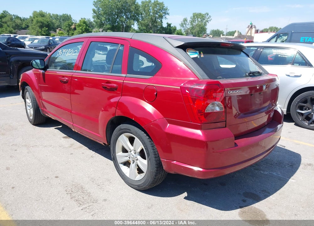 2010 DODGE CALIBER UPTOWN VIN: 1B3CB9HA0AD654372