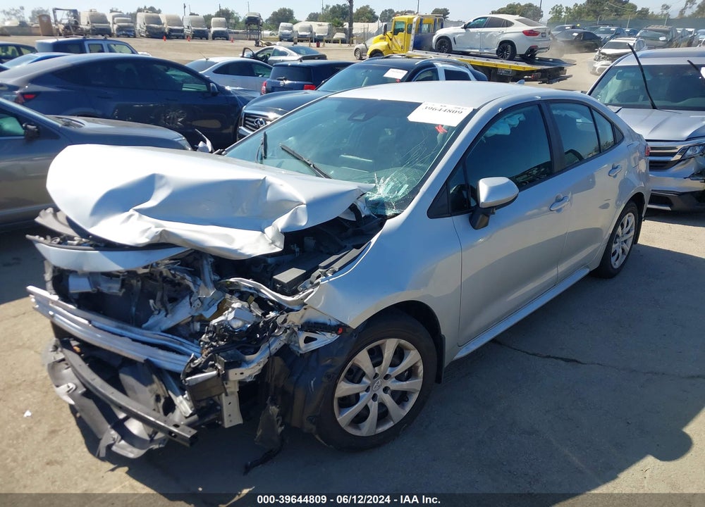 2022 TOYOTA COROLLA LE VIN: 5YFEPMAE9NP300927