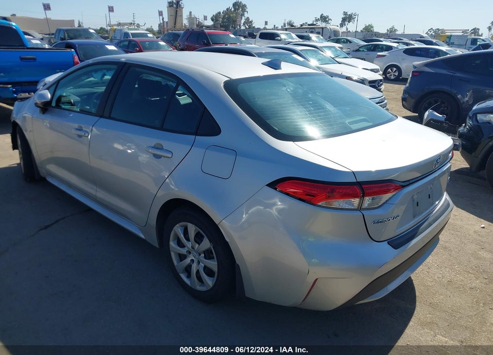 2022 TOYOTA COROLLA LE VIN: 5YFEPMAE9NP300927