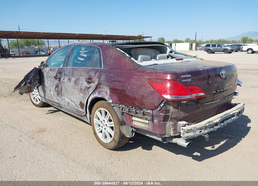 2006 TOYOTA AVALON VIN: 4T1BK36B76U128794