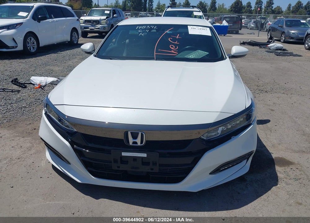 2018 HONDA ACCORD SPORT VIN: 1HGCV1F34JA027835