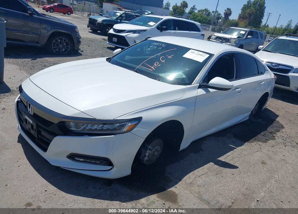 2018 HONDA ACCORD SPORT VIN: 1HGCV1F34JA027835