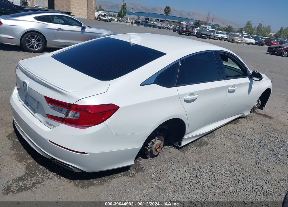 2018 HONDA ACCORD SPORT VIN: 1HGCV1F34JA027835