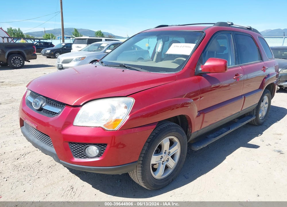 2009 KIA SPORTAGE EX V6 VIN: KNDJF723797593864