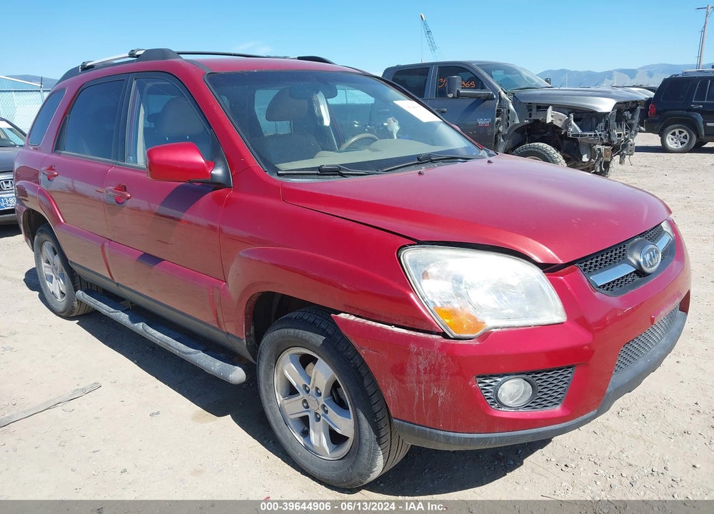 2009 KIA SPORTAGE EX V6 VIN: KNDJF723797593864