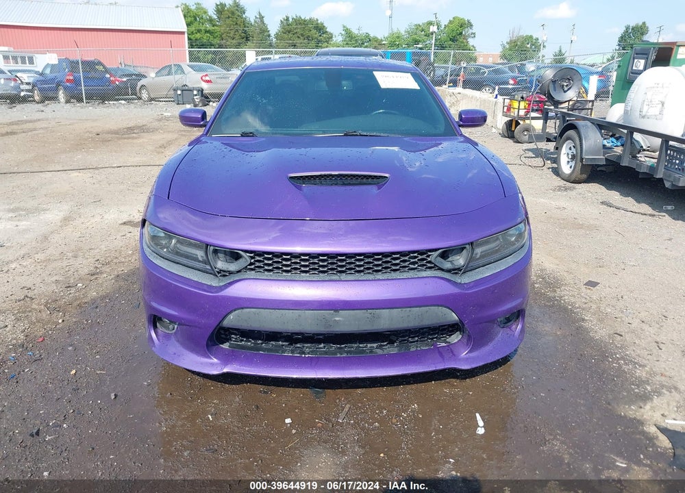 2019 DODGE CHARGER SCAT PACK RWD VIN: 2C3CDXGJ1KH604622