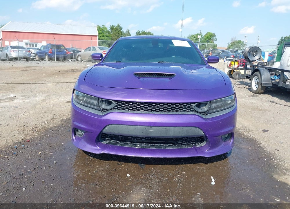2019 DODGE CHARGER SCAT PACK RWD VIN: 2C3CDXGJ1KH604622