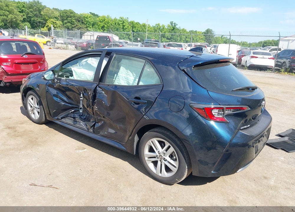 2022 TOYOTA COROLLA SE VIN: JTND4MBE2N3168441