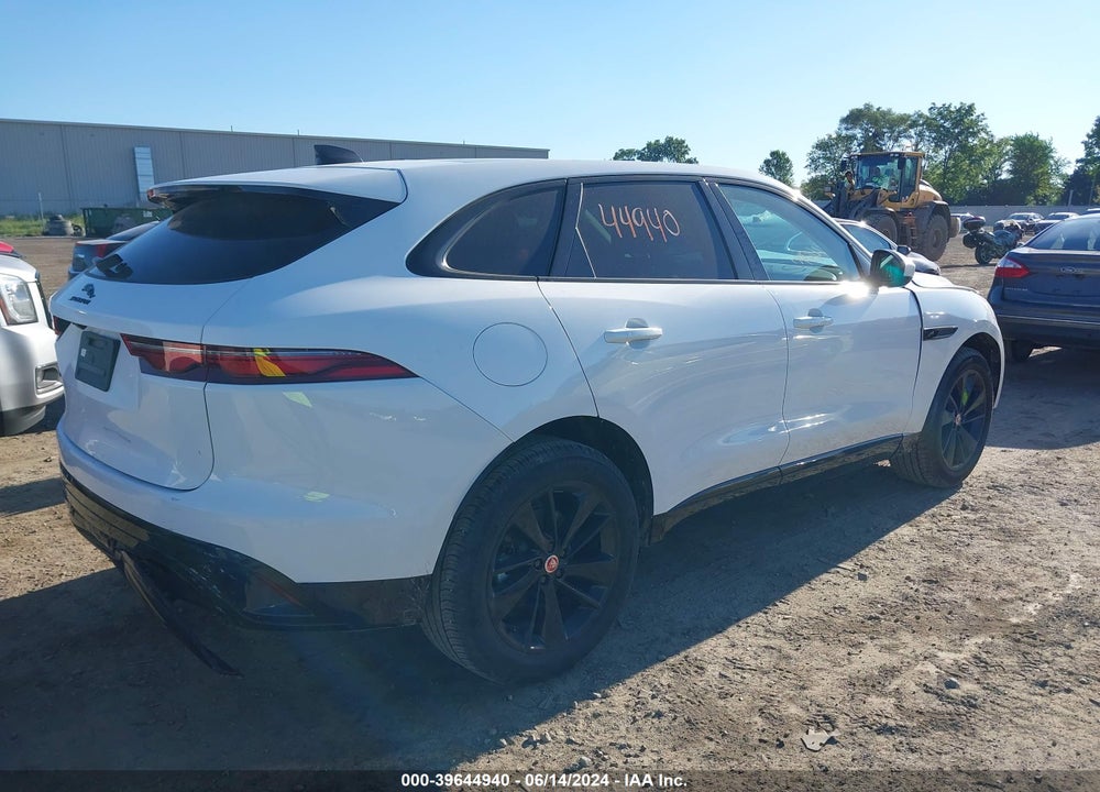 2022 JAGUAR F-PACE S P250 AWD AUTOMATIC VIN: SADCJ2EX4NA698386