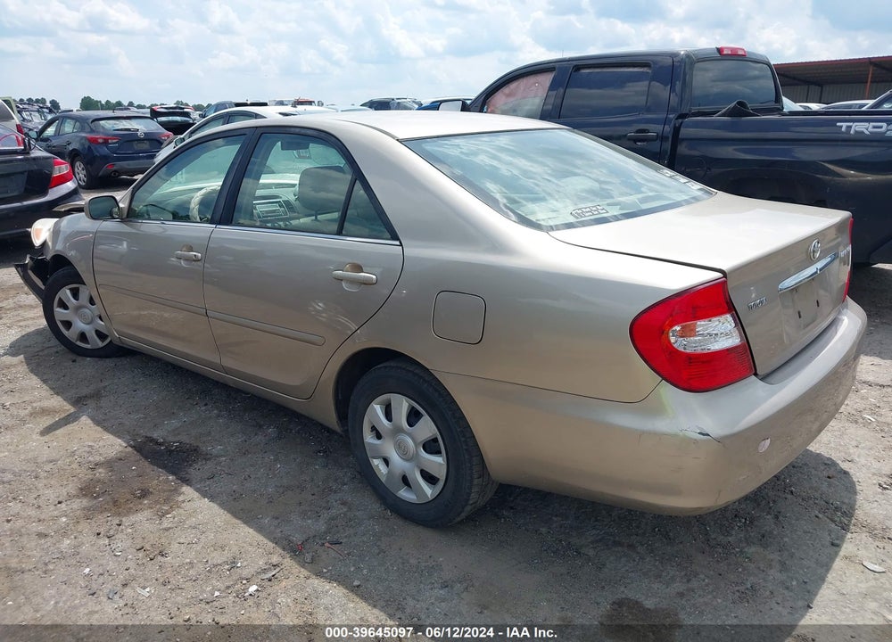 2003 TOYOTA CAMRY VIN: 4T1BE32K83U172408