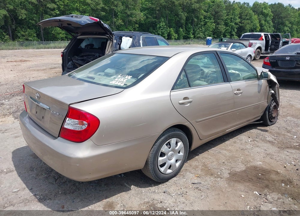 2003 TOYOTA CAMRY VIN: 4T1BE32K83U172408
