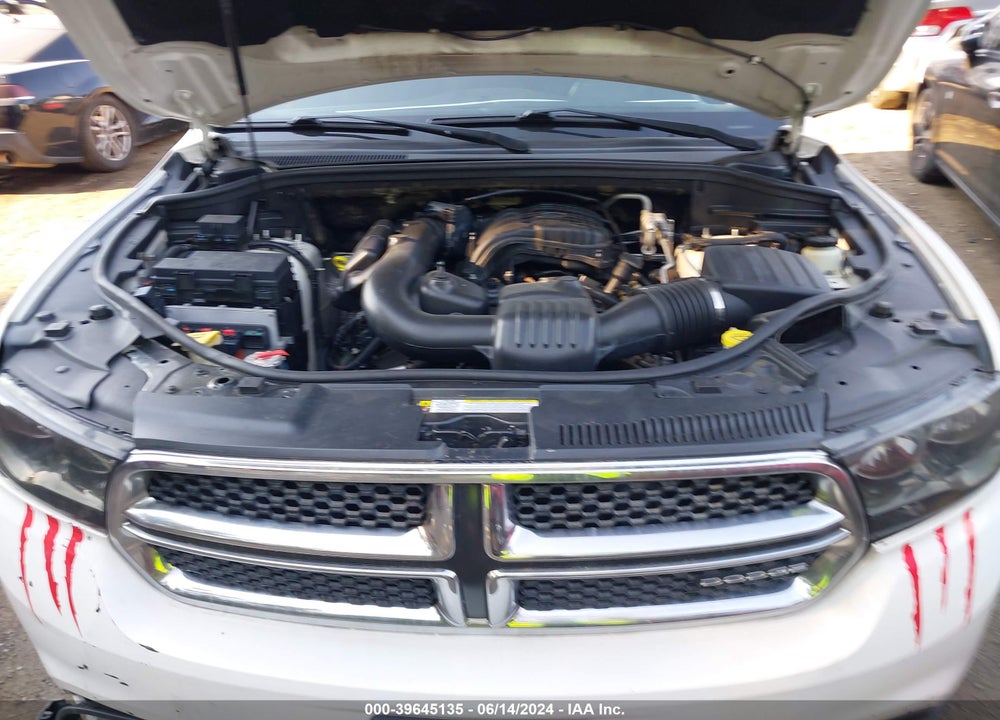 2012 DODGE DURANGO CREW VIN: 1C4RDJDG0CC121297