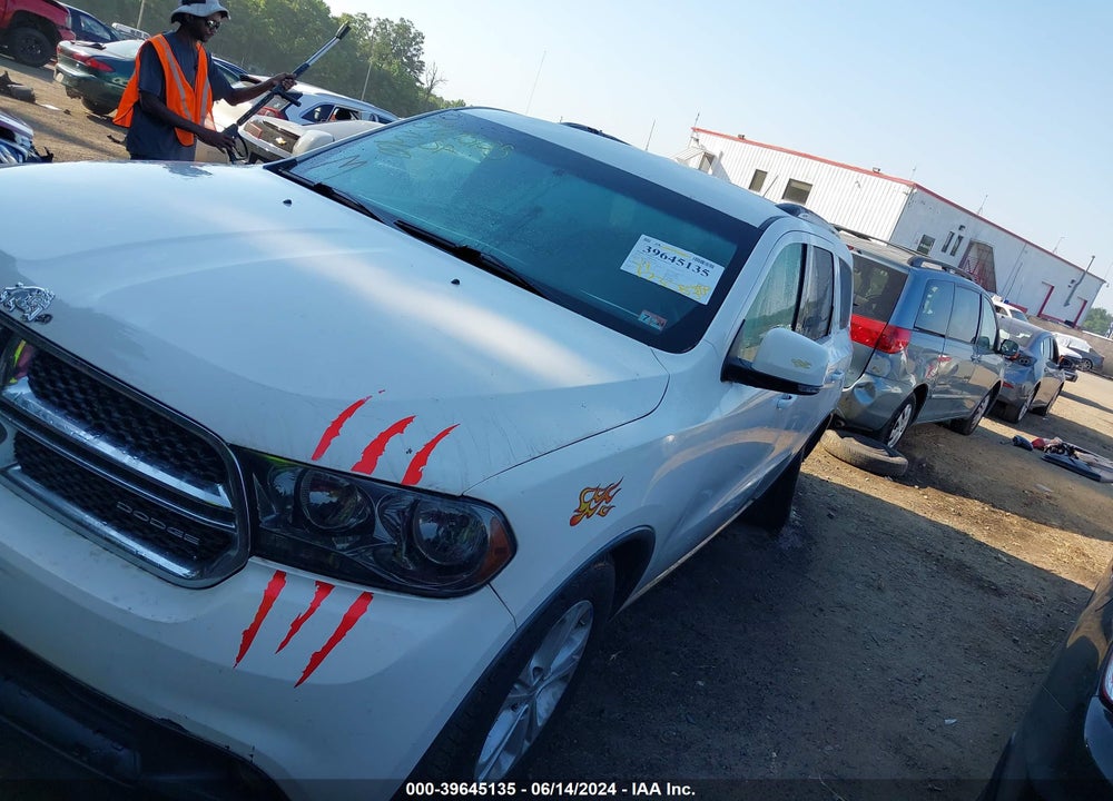 2012 DODGE DURANGO CREW VIN: 1C4RDJDG0CC121297