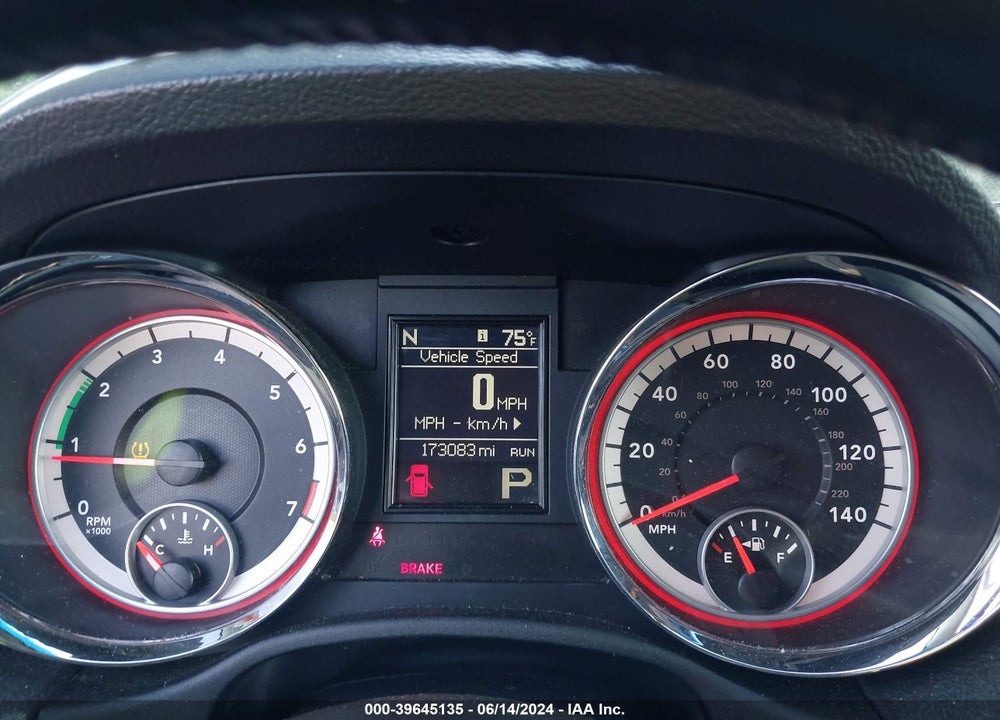 2012 DODGE DURANGO CREW VIN: 1C4RDJDG0CC121297