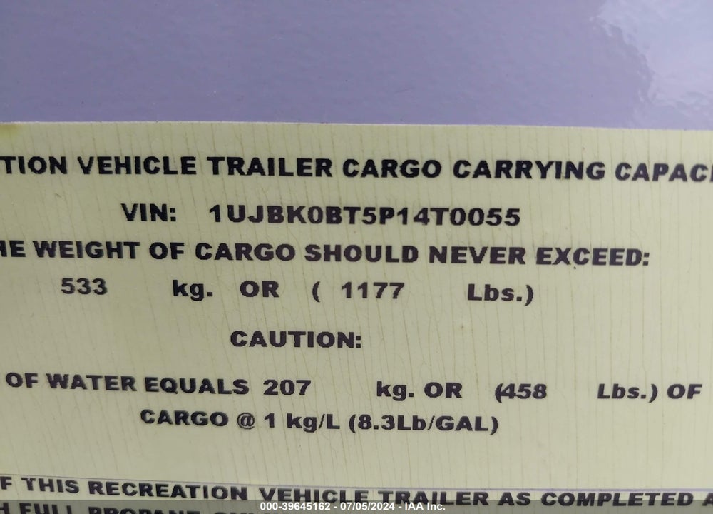 2023 JAYCO WHITE HAWK 32QBH VIN: 1UJBK0BT5P14T0055