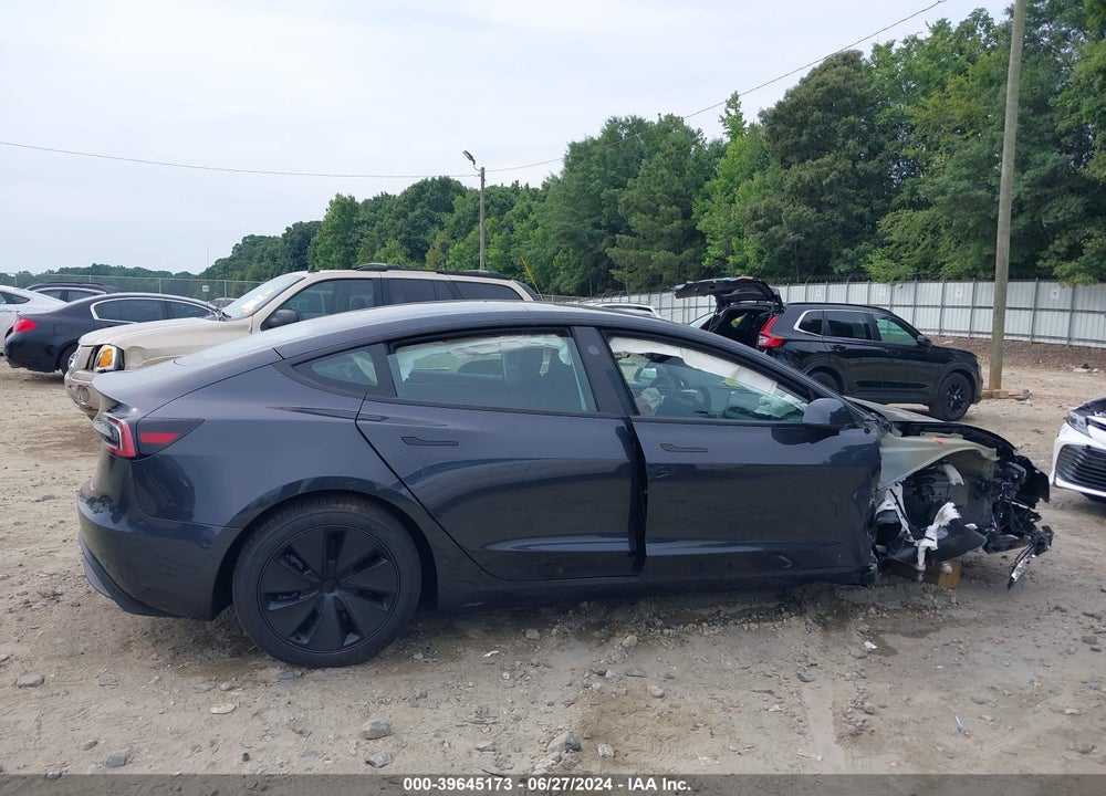 2024 TESLA MODEL 3 REAR-WHEEL DRIVE VIN: 5YJ3E1EA5RF733861